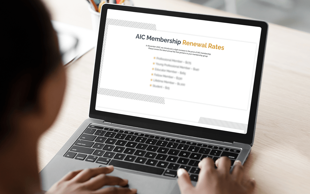 AIC membership dues increased in late 2022