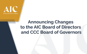 New additions to AIC leadership