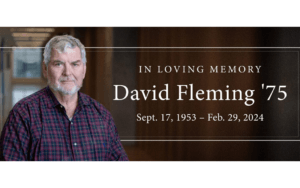 In Loving Memory of David Fleming